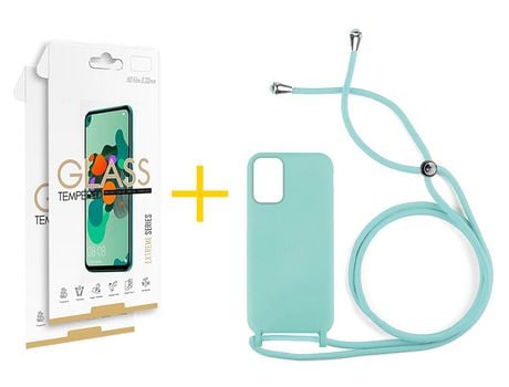 Kit Carcasa + 2 Protectores de Pantalla para Xiaomi Redmi 10 2022 SKYHE Verde