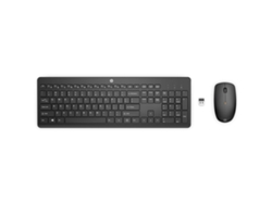 Teclado y Ratón HP 18H24AA (Negro - RF - Qwerty Español - QWERTY - Qwerty US)