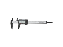 Calibrador Electrónico Digital De Fibra De Carbono De 0-150 Mm Con Pantalla Lcd, Conversión De Pulgadas A Milímetros, Medición Precisa De 0,1 Mm/0,01 Pulgadas.