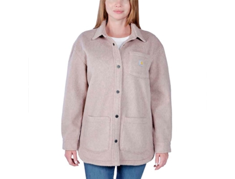 Casacos CARHARTT Overshirt Wool Blend Beige XL