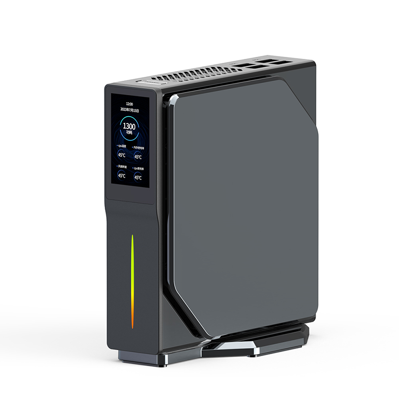 NINKEAR N10 Mini Pc Intel N100 hasta 3,4 Ghz iluminación RGB 16GB DDR4 512GB SSD wifi5 1000Mbps compatible con ordenador con 4 pantallas y 3