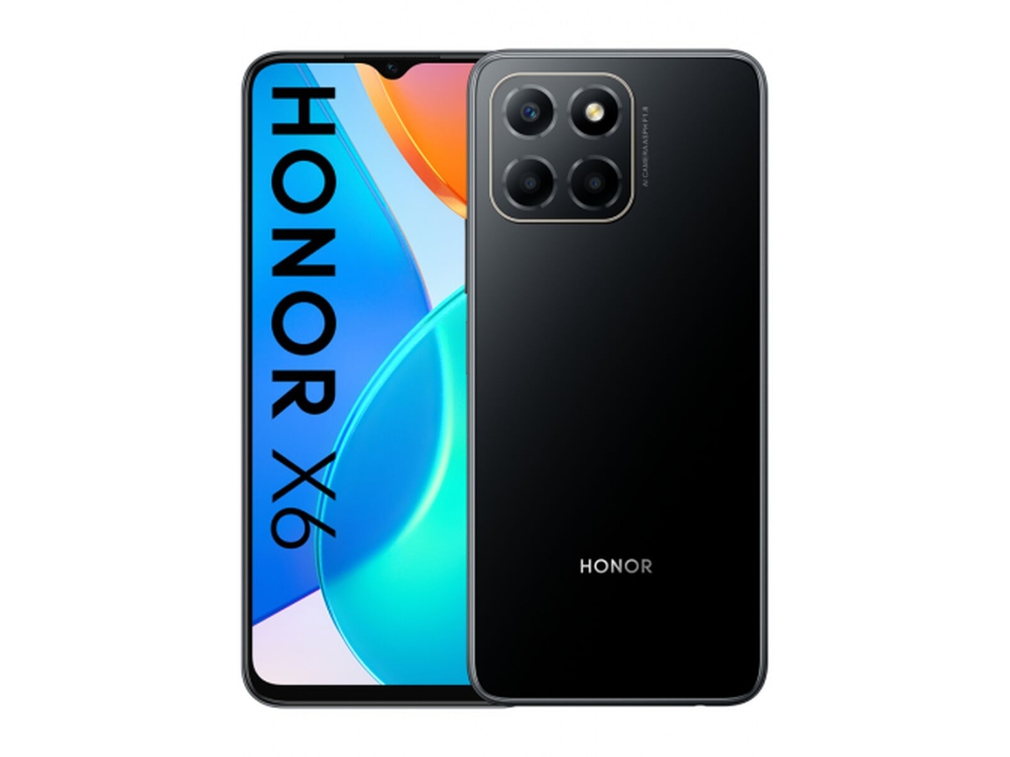Smartphone HONOR X6 (6,5'' - 4 GB - 64 GB - Negro)