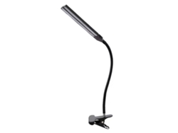 Rebe-lámpara De Escritorio Con Pinza De Doble Cabeza Led Regulable Para Lectura Estudio Niños Dormitorio Negro