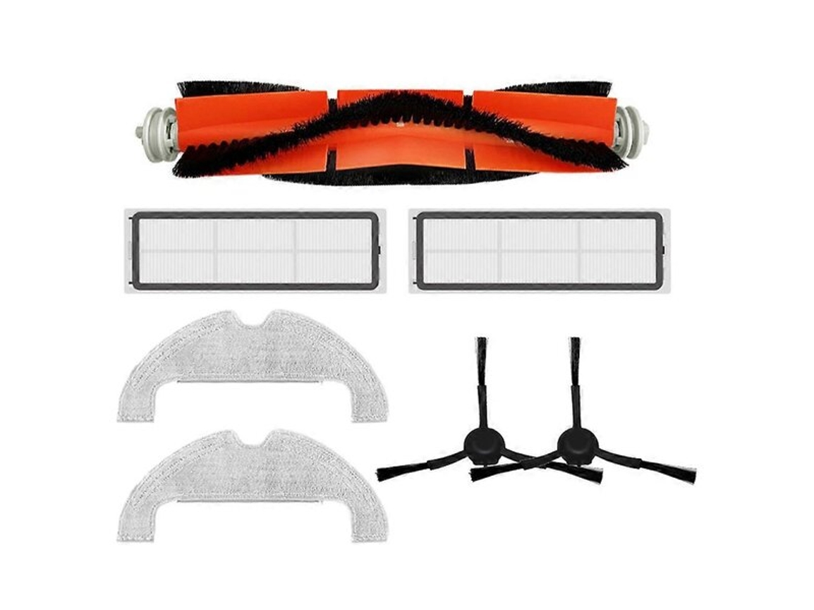 Repuestos para aspiradora robot Bot Z10 Pro L10 Plus: filtro HEPA, cepillo lateral principal, mopa y aire acondicionado.