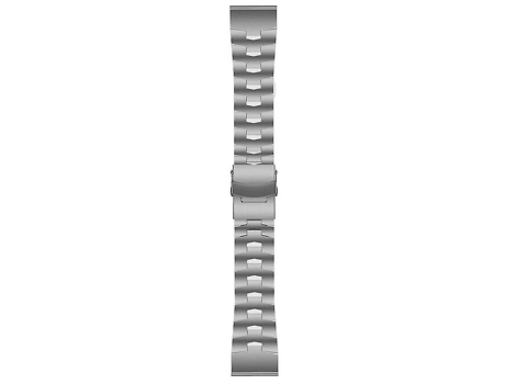 Correa para Garmin Descent G1 22 mm Aleación de titanio Correa de reloj de liberación rápida Gris titanio VENISYMLIS