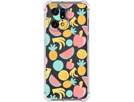 Carcasa para Oppo Find X5 Pro 5G TUMUNDOSMARTPHONE Dibujos Antigolpes Frutas 02 Multicolor