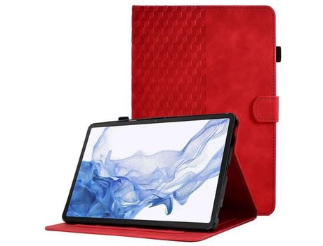 Capa para Samsung Galaxy Tab S8 X700 X706/Tab S7 T870 T875 Rojo