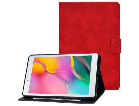 Capa para Samsung Galaxy Tab a 8.0 2019 Sm-T290 Wi-Fi/Sm-T295 Lte Rojo