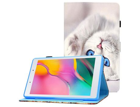 Capa para Samsung Galaxy Tab a 8.0 2019 Sm-T290 Wi-Fi/Sm-T295 Lte Blanco