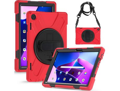 Capa para Lenovo Tab M10 Gen 3 Tb-328Fu/Tb-328Xu Rojo