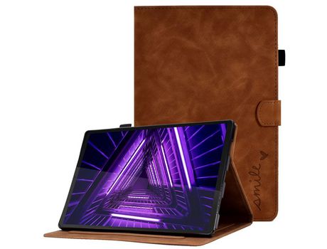 Capa para Lenovo Tab M10 Plus Marrón