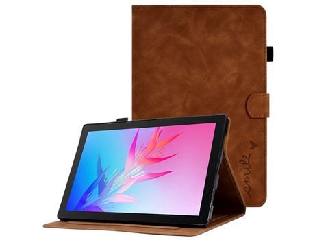 Capa para Huawei Enjoy Tablet 2/Matepad T 10 9.7''/T 10S 10.1''/Honor Pad 6 10.1''/Pad X6 9.7 Marrón