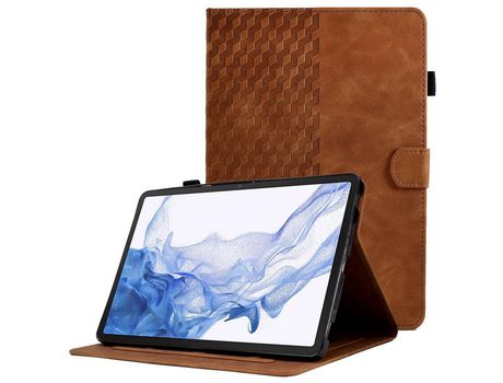 Capa para Samsung Galaxy Tab S8 X700 X706/Tab S7 T870 T875 Marrón