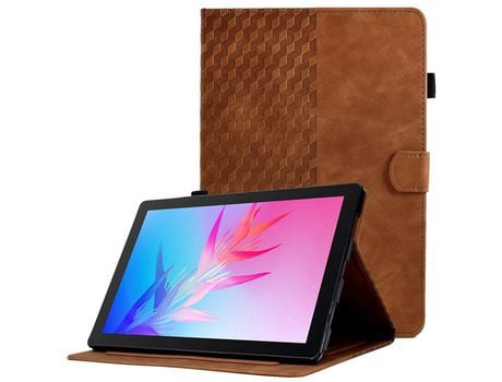 Capa para Huawei Enjoy Tablet 2 10.1/Matepad T 10 9.7''/T 10S 10.1''/Honor Pad 6 10.1''/Pad X6 9.7'' Marrón