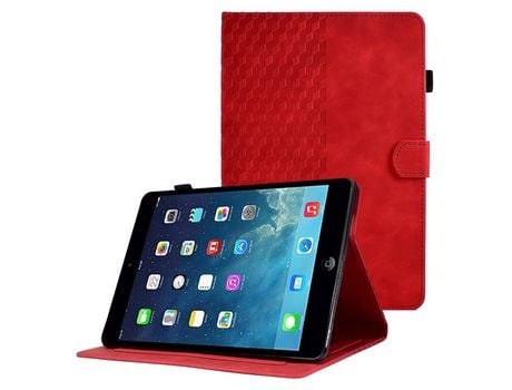 Capa para Apple iPad Mini/Mini 2/Mini 3/Mini 4 Rojo