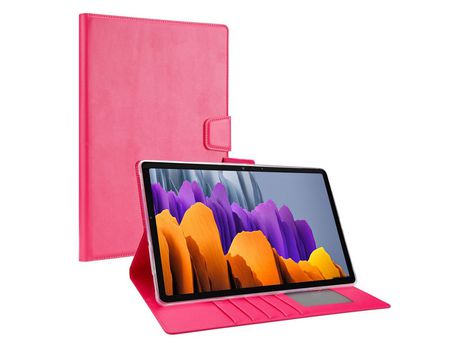 Capa para Samsung Galaxy Tab S7 Plus T970/S7 Fe T730/S8 + X800 Rosa