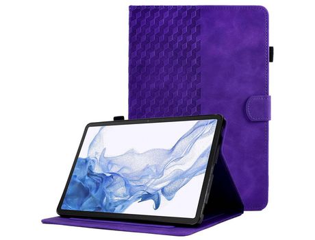 Capa para Samsung Galaxy Tab S8 X700 X706/Tab S7 T870 T875 Morado
