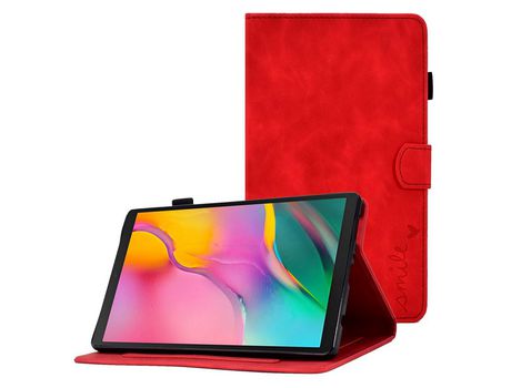 Capa para Samsung Tab a 10.1 2019 Sm-T510 Rojo