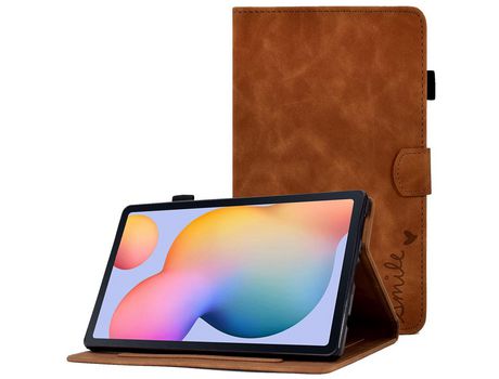 Capa para Samsung Galaxy Tab S6 Lite P610/Tab S6 Lite 2022 Marrón