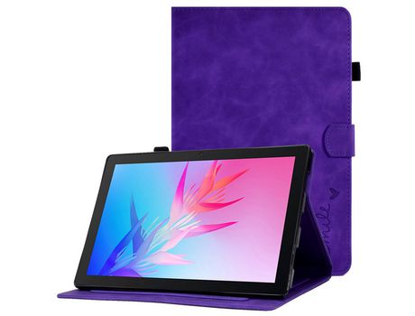 Capa para Huawei Enjoy Tablet 2/Matepad T 10 9.7''/T 10S 10.1''/Honor Pad 6 10.1''/Pad X6 9.7 Morado