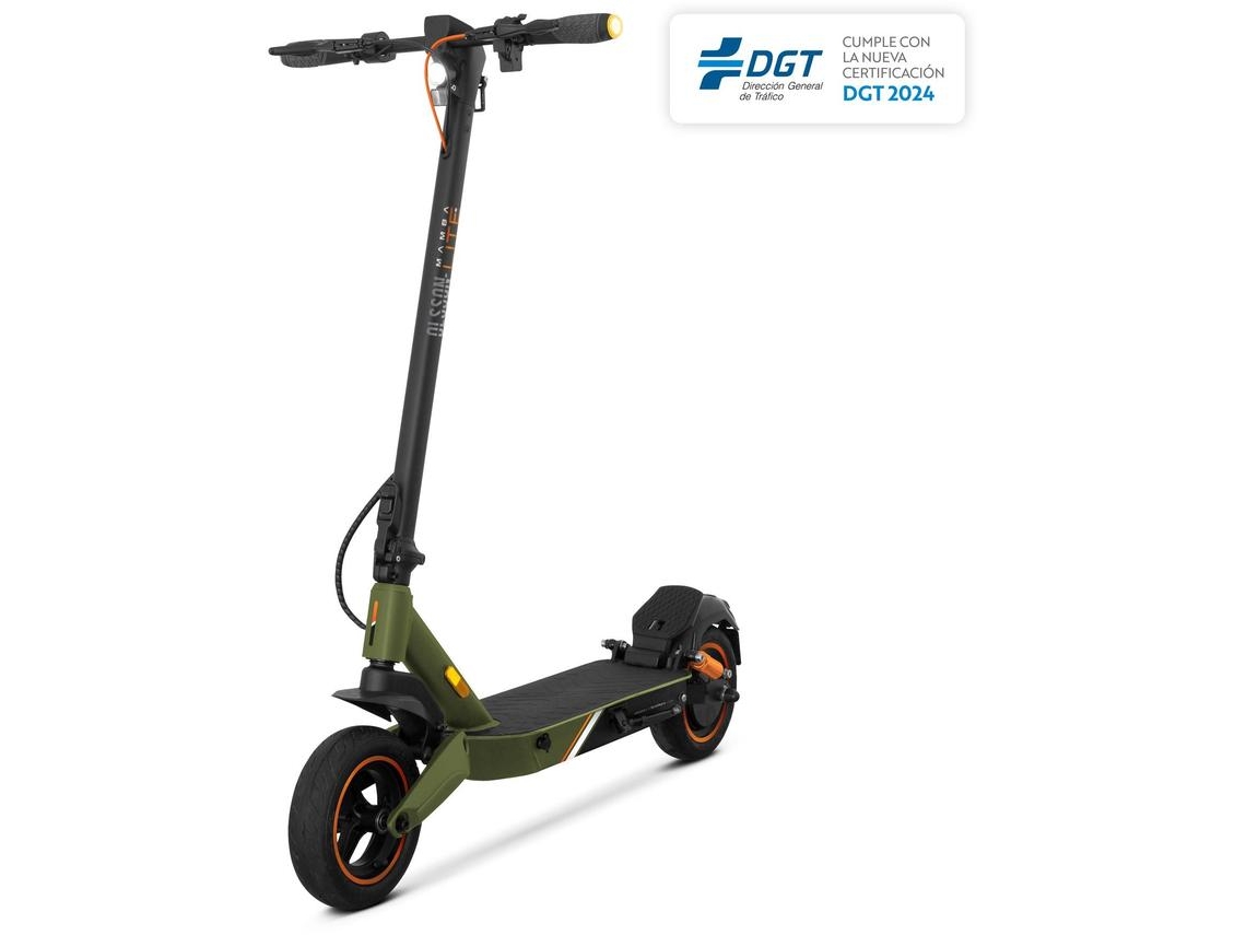 Patinete Elétrico OLSSON Mamba Lite (850 W - Autonomía: 35 Km - Verde)