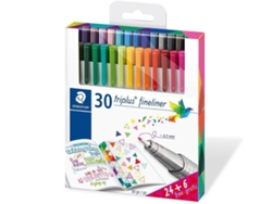 Bolígrafos Fineliner STAEDTLER Triplus 334 Punta Fina (Surtida)
