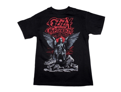 Camiseta ROCKINSTONE de Ozzy Osbourne Camiseta ROCKINSTONE de alas de ángel de Ozzy Osbourne (XL)