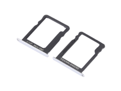 Bandeja Sim / Tarjeta Sd Compatible Para Huawei P8 Lite Smart / Enjoy 5s Plata