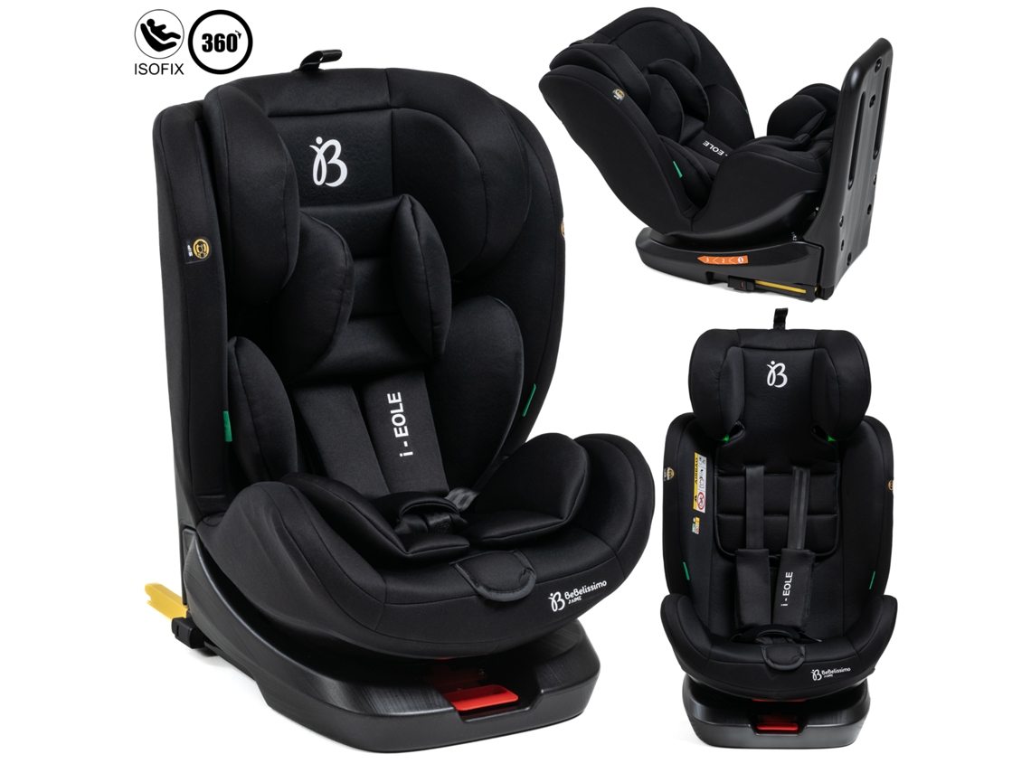 Silla de coche para bebé con ISOFIX giratoria 360° (grupos 0+/1/2/3) - Bebelissimo I-eole - 40-150 cm