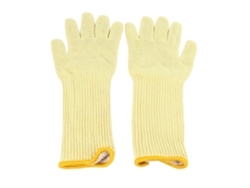 Guantes De Cocina (1 Par) De Doble Capa De Fibra De Aramida, Resistentes Hasta 300 ℃, Flexibles, De 38 Cm/15 Pulgadas, Para Cocinar Y Hornear.