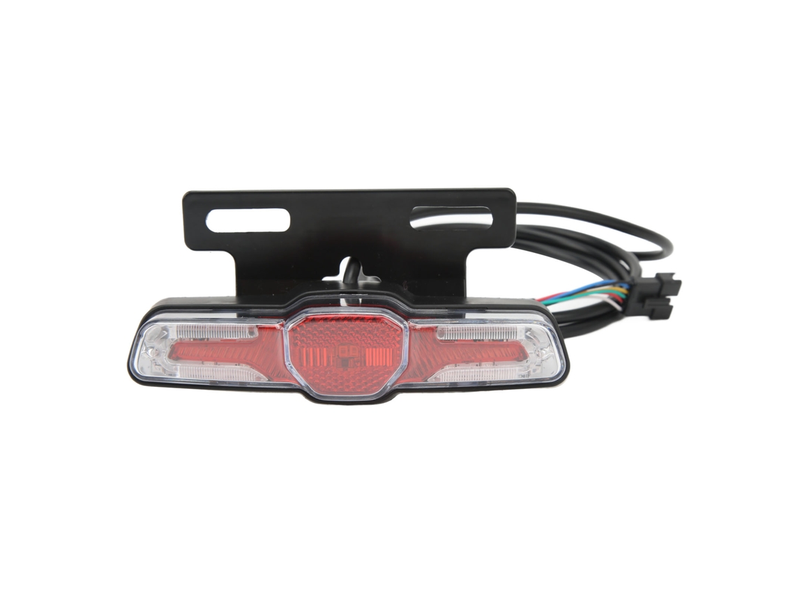 2026-luz Trasera Led Para Bicicleta Eléctrica 24‑48v Abs Señal De Giro Luz Nocturna Ciclismo
