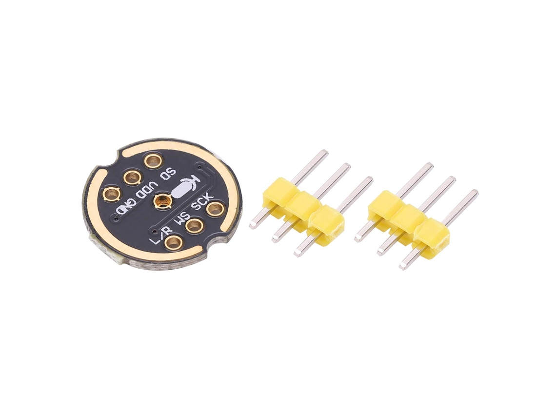 Módulo De Micrófono Omnidireccional Inmp441 Con Interfaz I2s Y Componentes Electrónicos Con Pines.