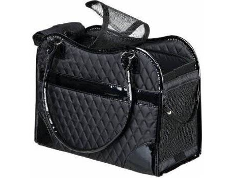 Transportín para Perros TRIXIE Transpirable (Negro - 18X29X37 cm)