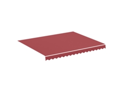 Maison Exclusive - Tela De Repuesto Para Toldo Rojo Burdeos 3x2,5 M