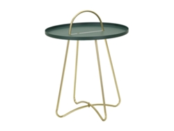 Mesa auxiliar verde Ø 45x59