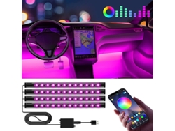 Accesorios Para Automóviles Con Luces Led Interiores, Regalo Para Hombres Y Madres.