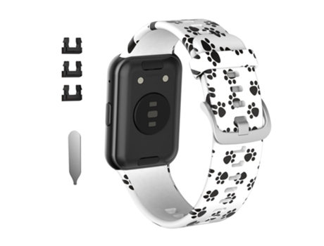 Correa de Silicona para Huawei Watch Fit - pata de perro