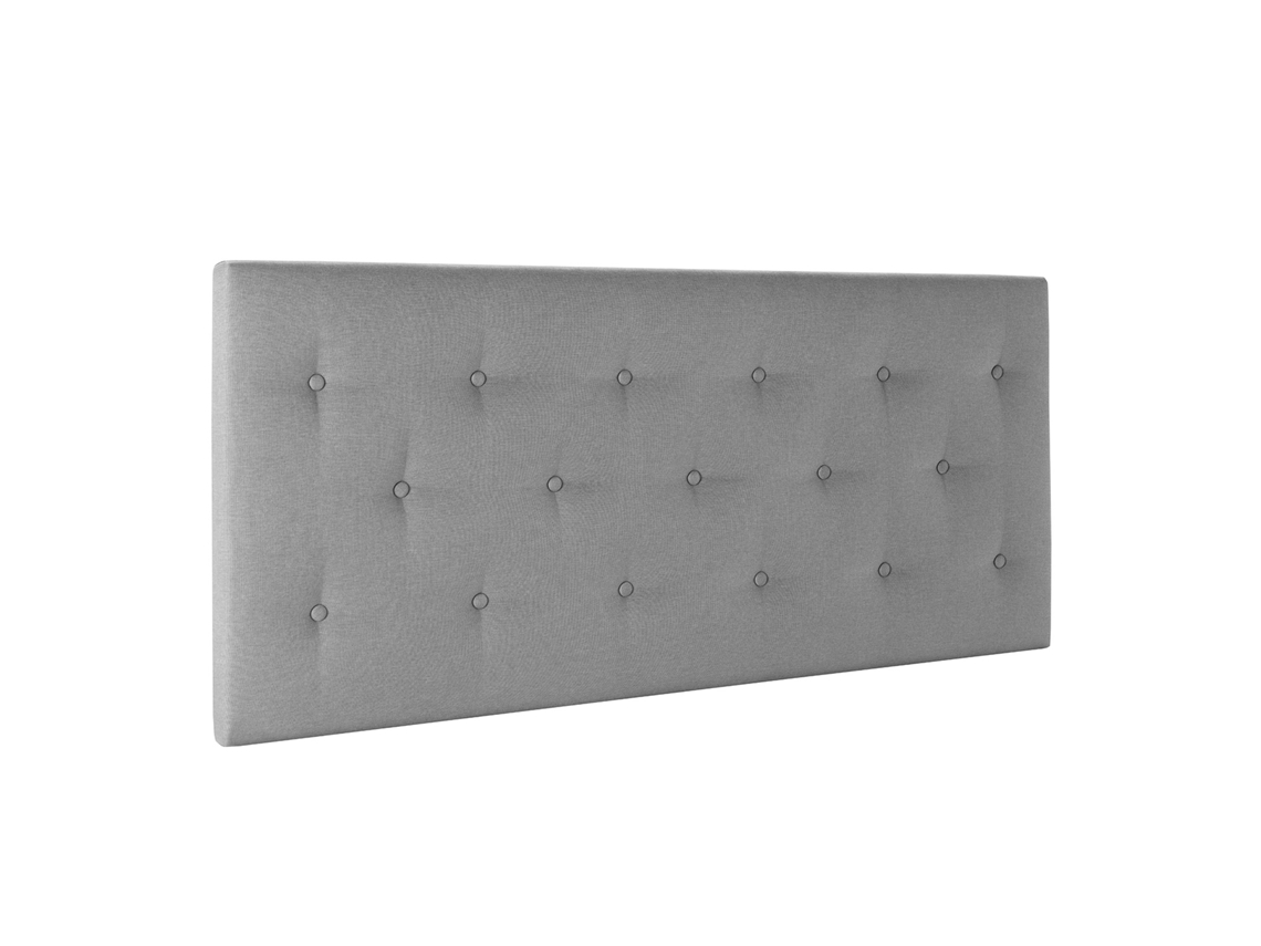 Cabecero Tapizado Turin 140x60 Cm Color Gris Claro