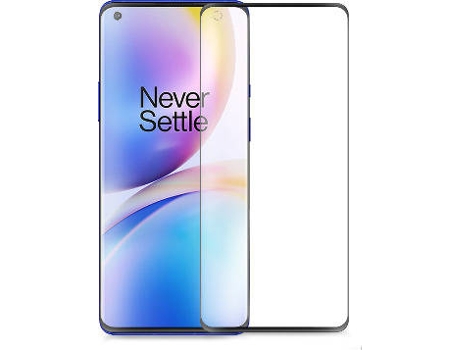 2 Películas Cristal Templado Oneplus 8 PHONESHIELD Full Cover Curva Transparente