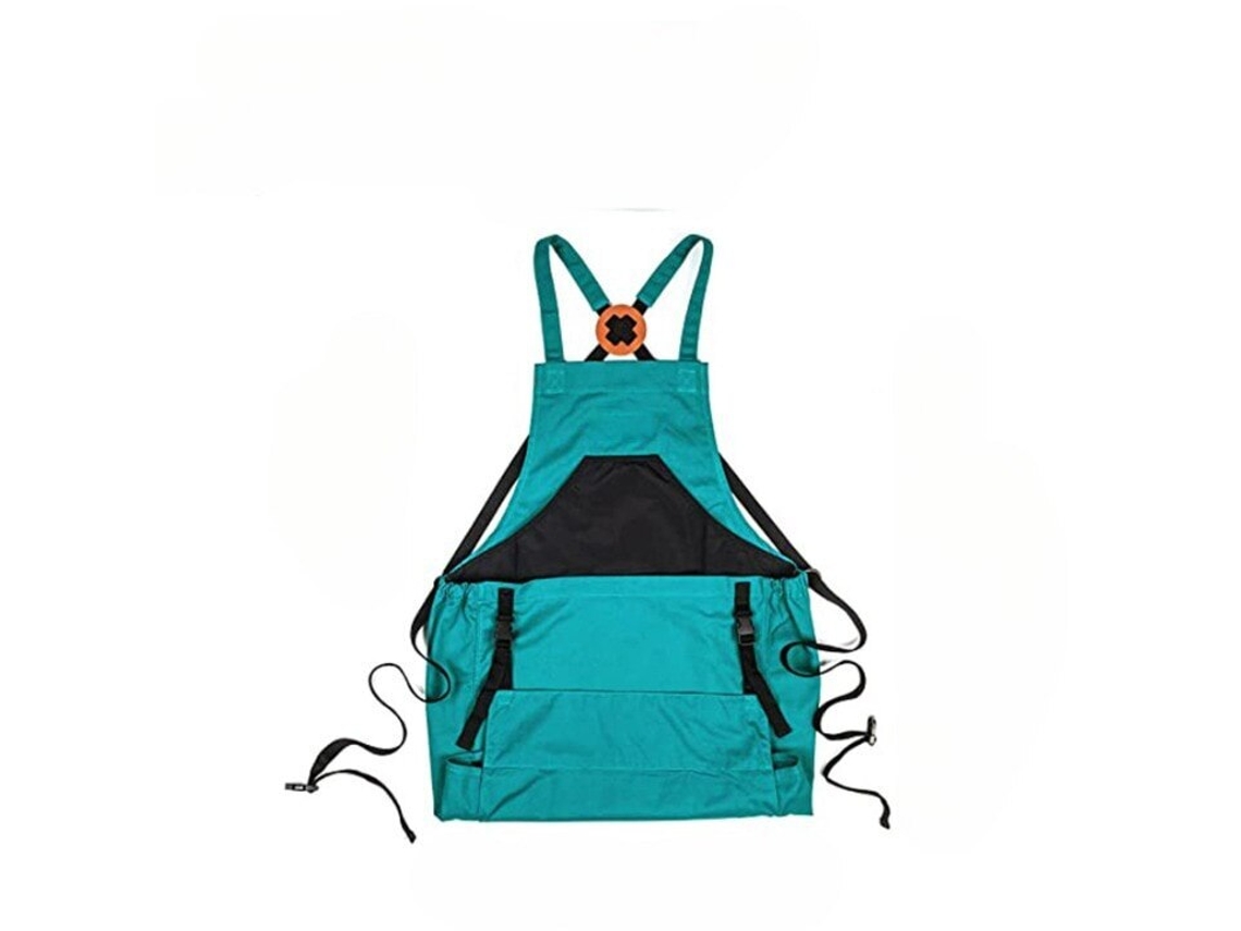 EIOORORRIY Bolsa Para Jardinagem, Alças Ajustáveis, Bolsos Grandes, Em Lona Oxford, 6050 Cm, Azul