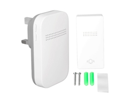 Timbre De Puerta Inalámbrico Autonomo Con Receptor Botón De Pulsación Timbre Automático Para Hogar
