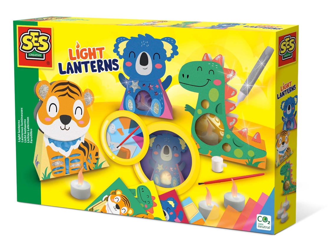 Kit de manualidades para niños SES CREATIVE lanterns (5 anos)