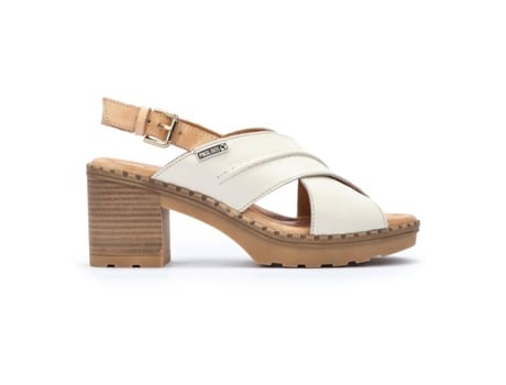 Sandalias de Mujer PIKOLINOS Canarias Taglia Uk Piel Beige (41)