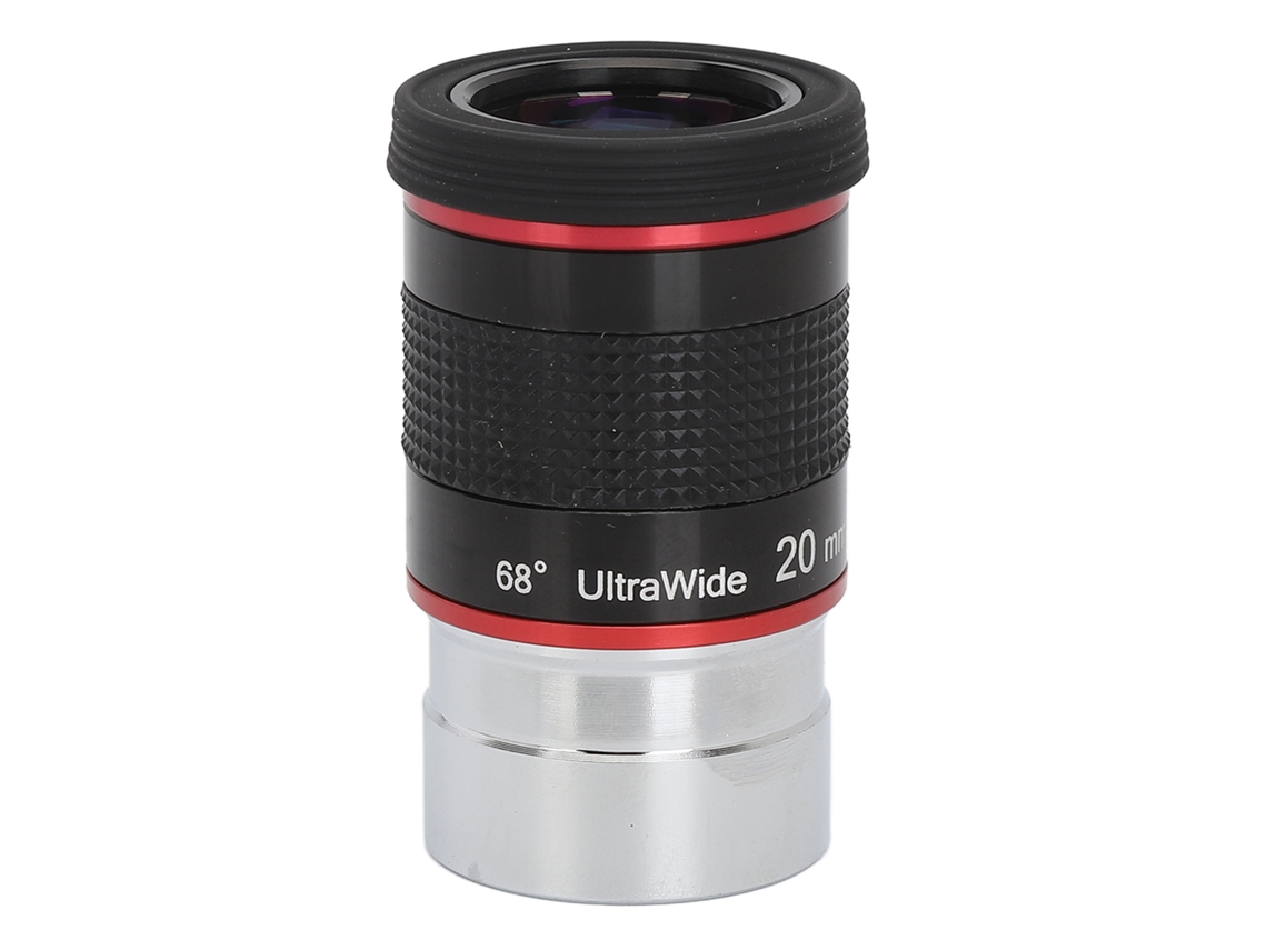Ocular Multicapa 20mm 68 Grados Ángulo Ultra Ancho Para Telescopio Astronómico Con Interfaz De 1.25 Pulgadas