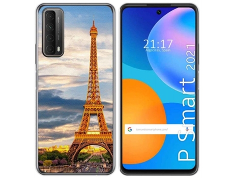 Carcasa Huawei P Smart 2021 TUMUNDOSMARTPHONE Dibujos Multicolor