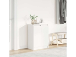 Zapatero | Armario Zapatero Blanco 57x34x76 Cm Madera De Ingeniería