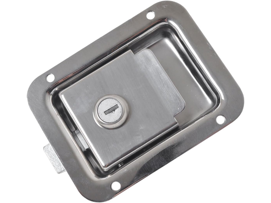 Cerradura De Acero Inoxidable Para La Puerta De La Caja De Herramientas De Autocaravana, Cerradura De Repuesto...