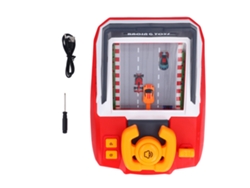 Ats-volante De Juguete Educatsivo Para Niños Simulación De Conducción Coche Bebé Entrenamiento De Seguimiento Visual Rojo