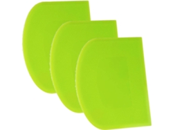 Raspador De Masa - Juego De 3 Cortadores De Masa De 4,7 X 3 Pulgadas - Flexible - Antideslizante - Accesorio De Repostería
