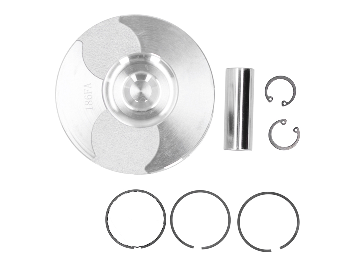Kit De Pistón De Motor Piezas De Aleación Anillo Circlips Pin Accesorios De Generador Gasolina